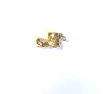 9ct Yellow Gold Old Boot Charm 