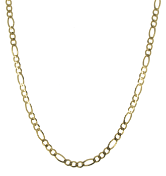 9ct Yellow Gold Figaro Chain