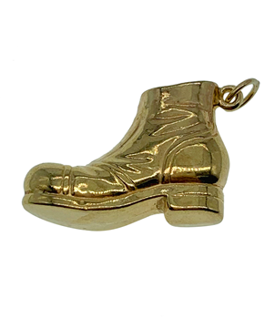 9ct Yellow Gold Boot Charm
