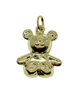 9ct Yellow Gold Teddy Bear Charm