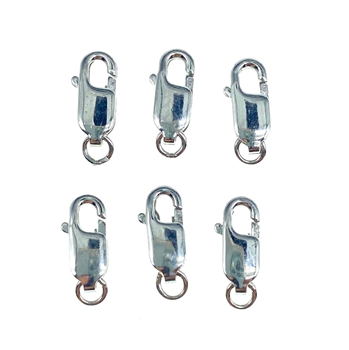 Assortment Of 9ct White Gold Lobster Clasps 