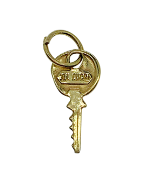9ct Yellow Gold Key Charm