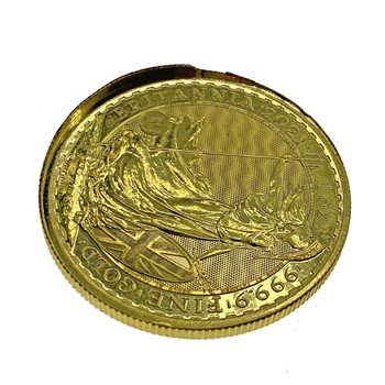 1 Oz Britannia - Defect on Edge 2011 