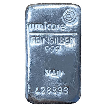 Best Value 500g Silver Bar
