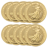 2026 Gold Britannia 1 Oz -100 Coin Monsterbox 
