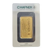 Certified 20g Gold Bar CHafner