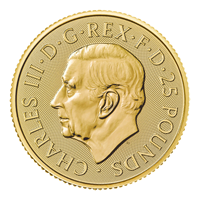 Gold 1/4 Oz St George and the Dragon 2024 