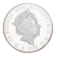 5 Oz Silver Proof Coin QEII 90th Birthday 