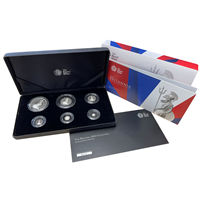 Silver Britannia Proof Six Coin Box Set 2014