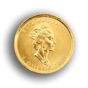 Twentieth Oz Canadian Maple Gold Coin