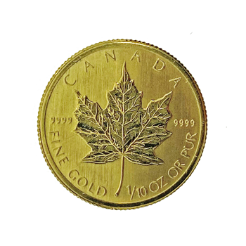 1/10 Oz Gold Maple