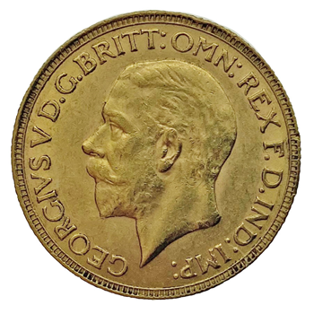Gold Sovereign George V 1931 South African Mint