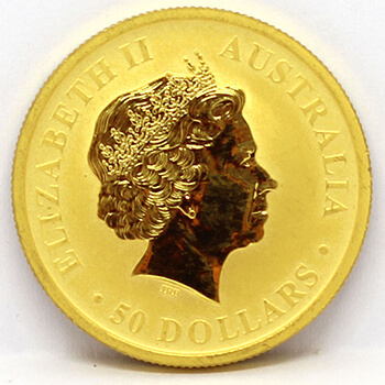 1/2 Oz Gold Australian Nugget