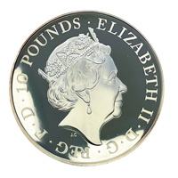 5 Oz 2016 Shakespeare Proof coin 