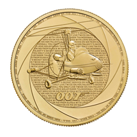 2024 KCIII 1Oz 007 James Bond Gold Coin
