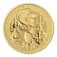 Gold 1 Oz Britannia & Liberty Coin 2025