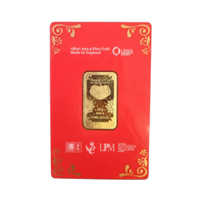 Certified 20g Gold Bar Lakshmi Bar