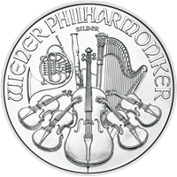 2025 Silver Philharmonic 1 Oz - 20 Coin Tube 