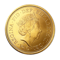 2020 Gold sovereign - Royal Arms Matte Privy Mark 