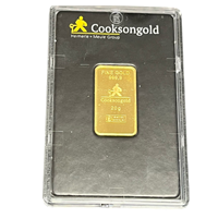 Cooksons Certified 20g Gold Bar