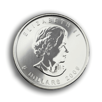 1oz Silver Canadian Maple Leaf