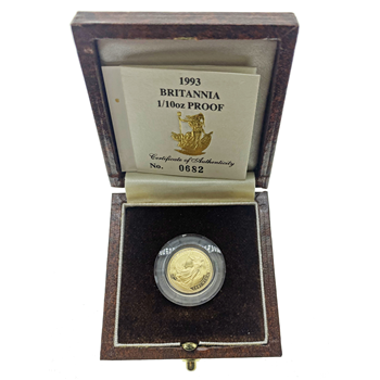 1/10 Oz Gold Britannia - Proof