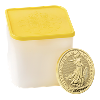 2026 Gold Britannia 1 Oz  - 5 Coin Bundle