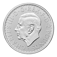 2026 Silver Britannia 1 Oz - 25 Coins