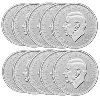 2026 Silver Britannia 1 Oz - 10 Coins